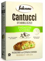 Cantuccini mit Pistazien und Cedro Zitronat 180g | Falcone
