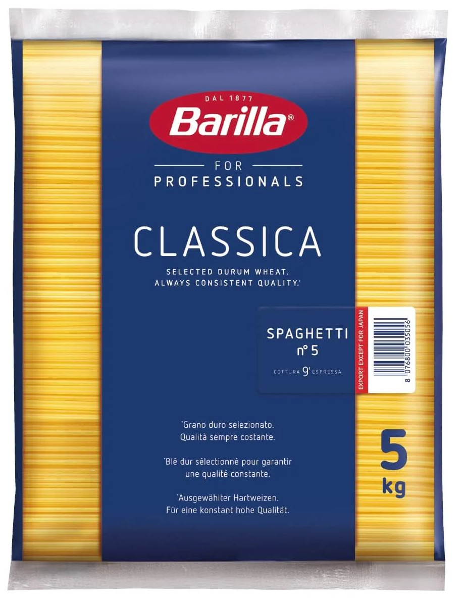 Spaghetti Nr.5 5kg | Barilla