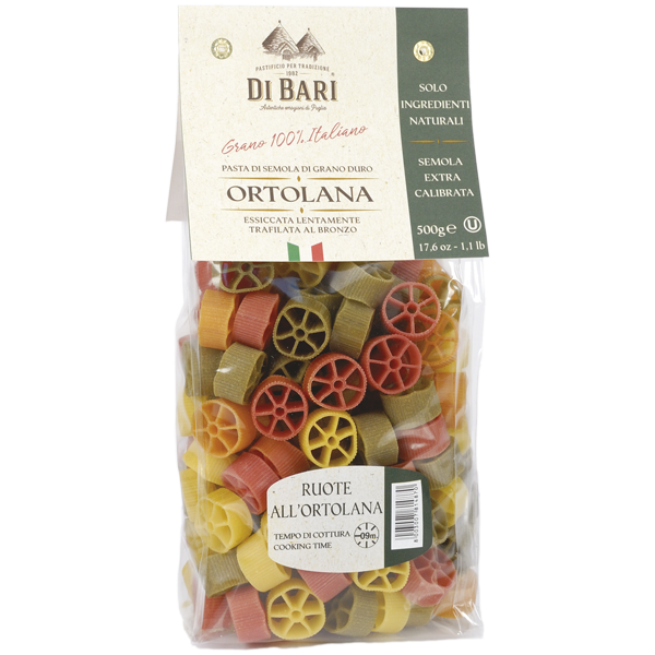 Ruote all’ortolana - nach Gärtnerinnen Art 500g | Taralloro Di Bari