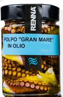 Krake Gran Mare in Öl  in Glas 300g / Renna