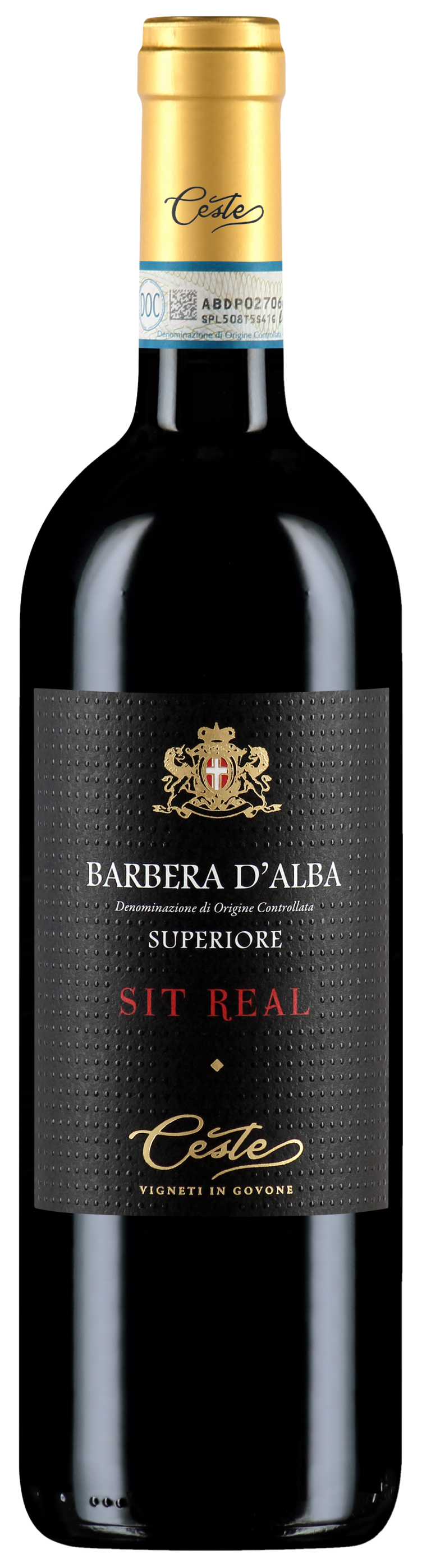 Barbera d'Alba Superiore Sit Real DOC 0,75l 15,5% - 2018 | Ceste