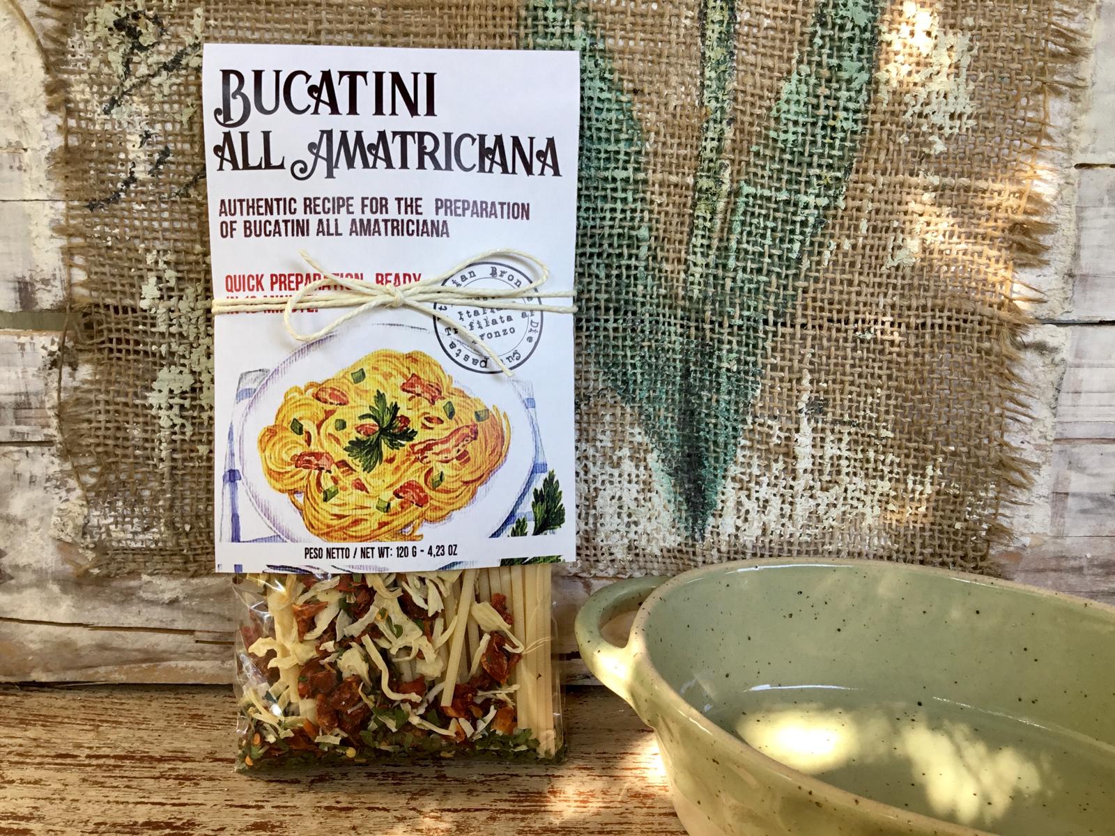 Bucatini Amatriciana gewürzt 120g /Artigiani dei Sapori