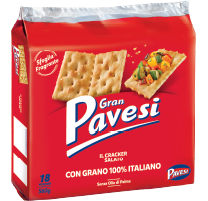 Cracker mit Salz 560g | Gran Pavesi