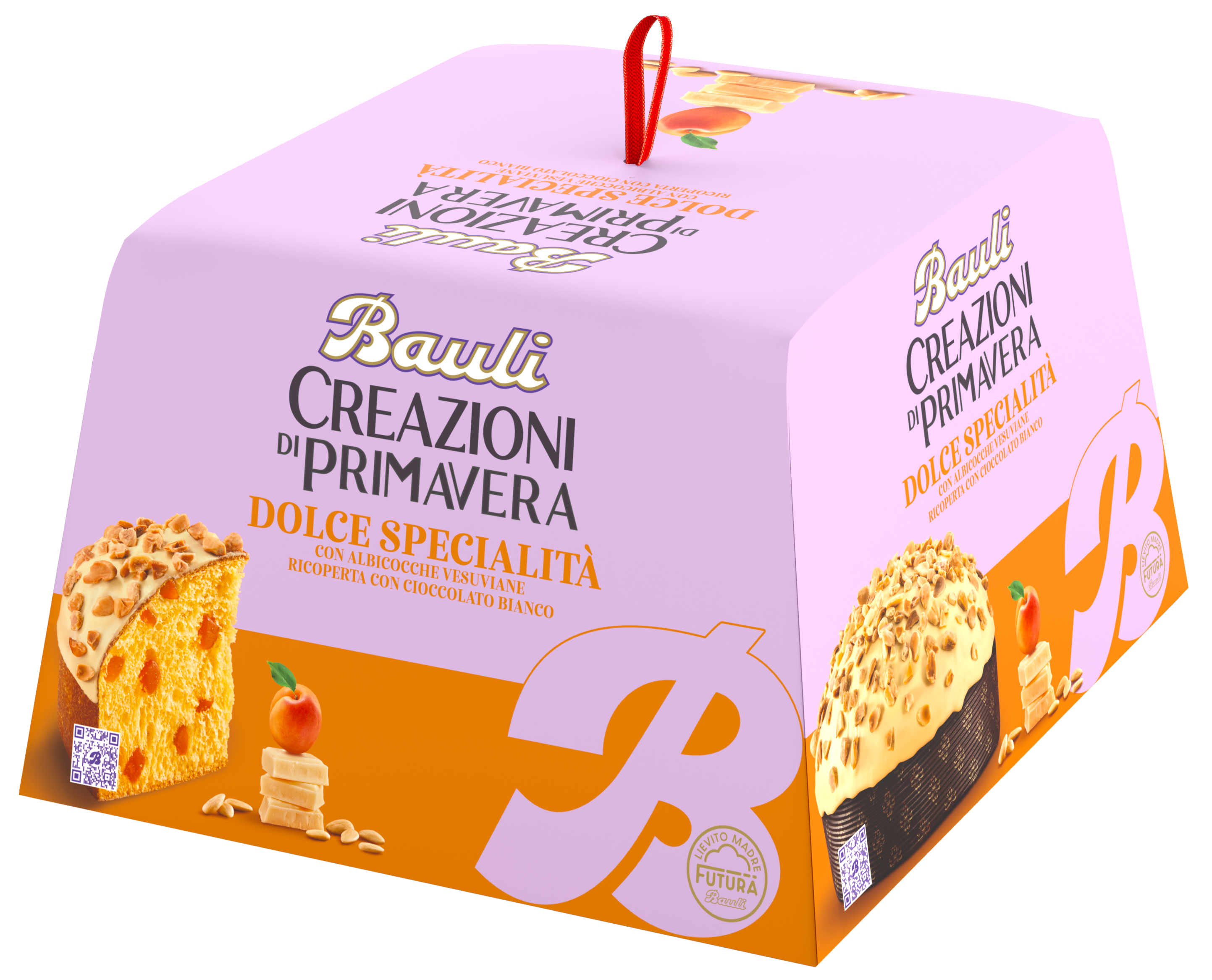 Creazioni di Primavera Gebäck mit Aprikose /Albicocca 550g | Bauli