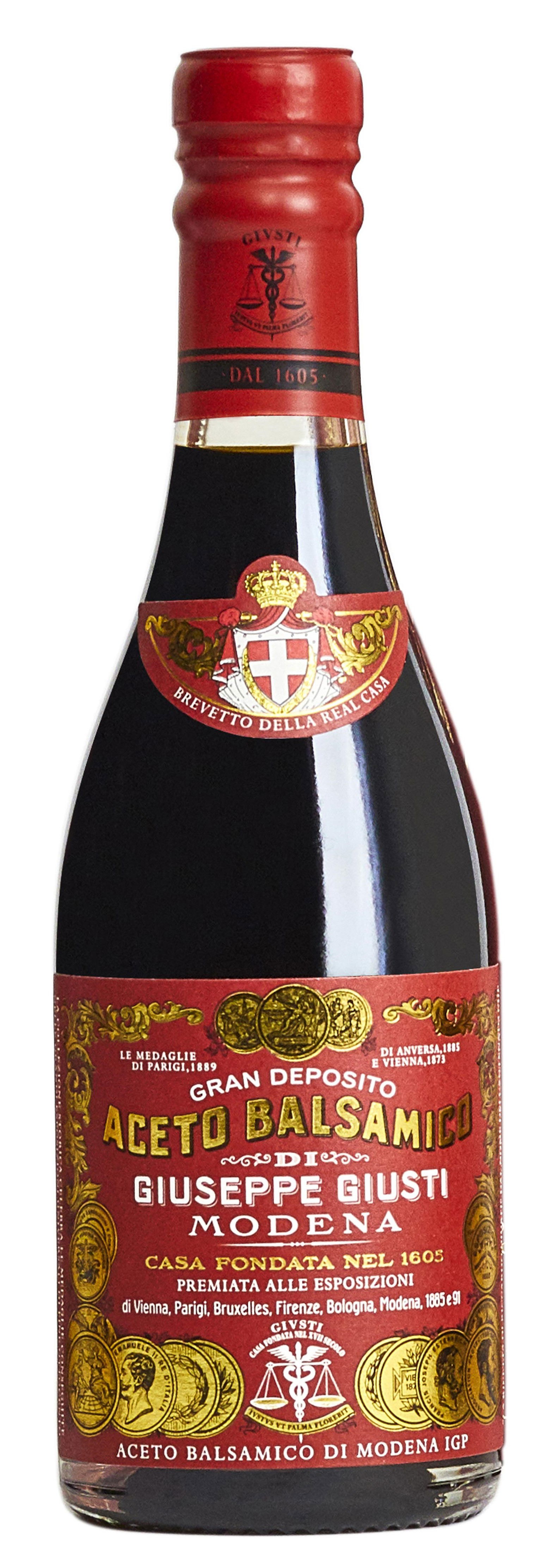 Aceto Balsamico Essig aus Modena IGP 3 Goldmedaillen Champagnotta 250ml | Giusti