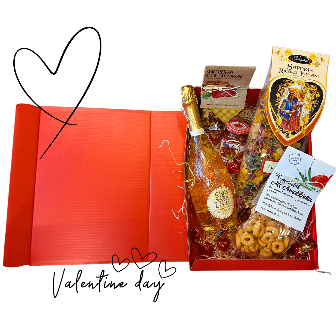 Valentinstag-Geschenk-Box