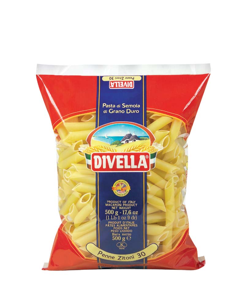 Penne Zitoni Nr.30 500g | Divella