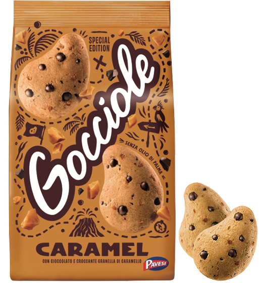 Gocciole Caramel Special Edition 300g | Barilla