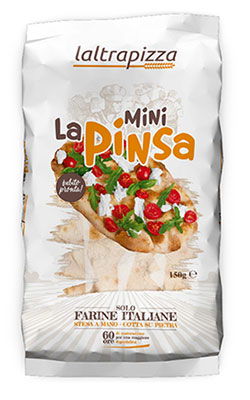 Mini Pinsa 150g  | Mediterranea Laltrapizza