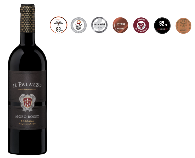 Moro Rosso IGT Toscano Rosso 0,75l 14,5% -2020/Il Palazzo