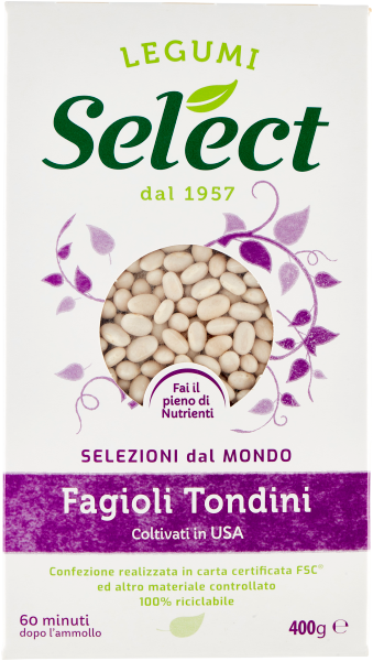 Fagioli Tondini Bohnen 400g/Select