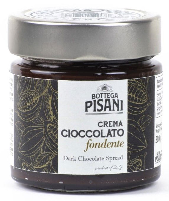 Crema aus Ischia Insel - Zartbitterschokoladecreme 200g | Bottega Pisani