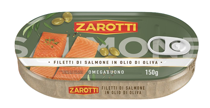 Filetti di Salmone Lachsfilets in Olivenöl reich an Omega3 100g | Zarotti