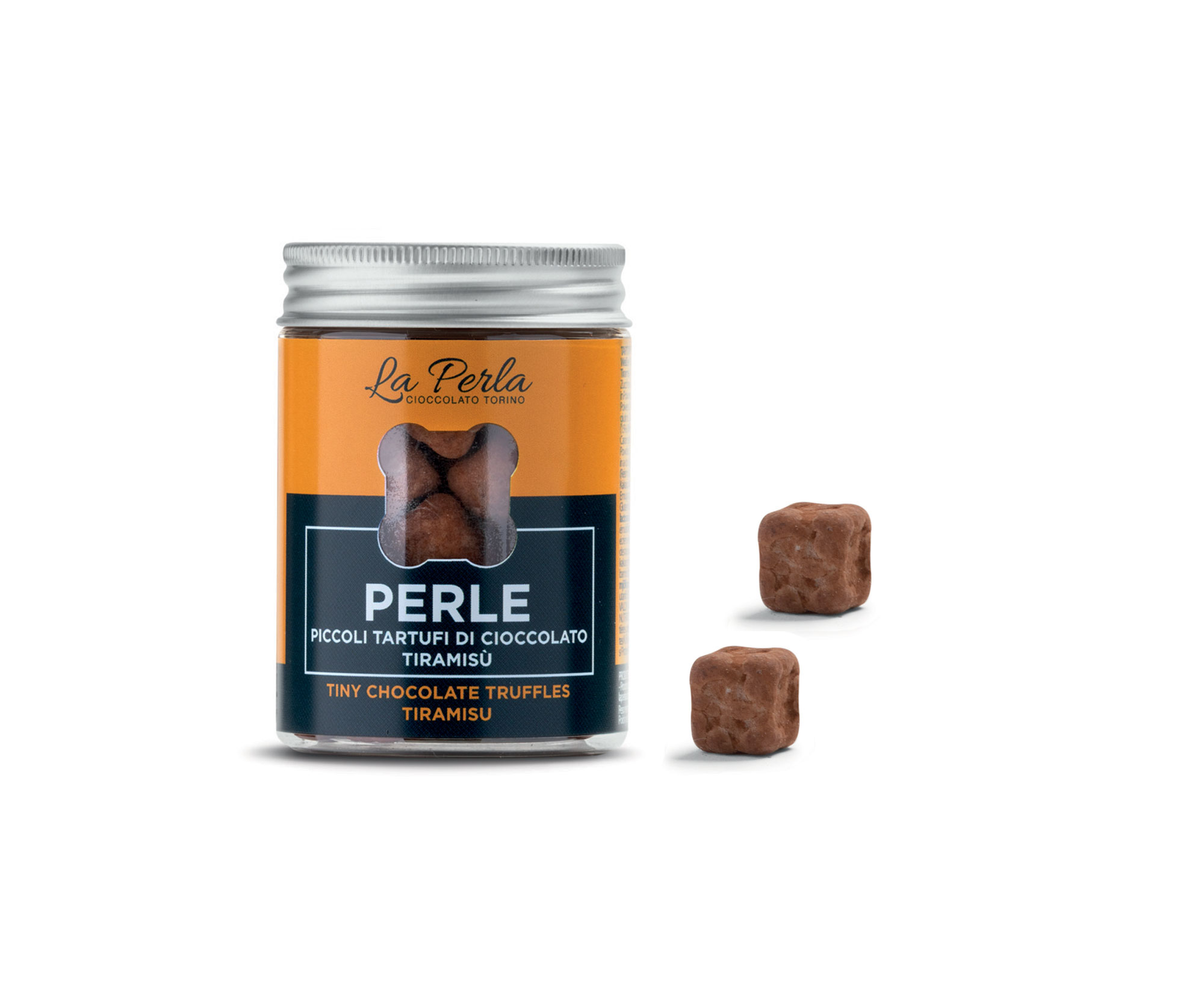 Schokolade-Perlen mit Tiramisu´ 50g /La Perla