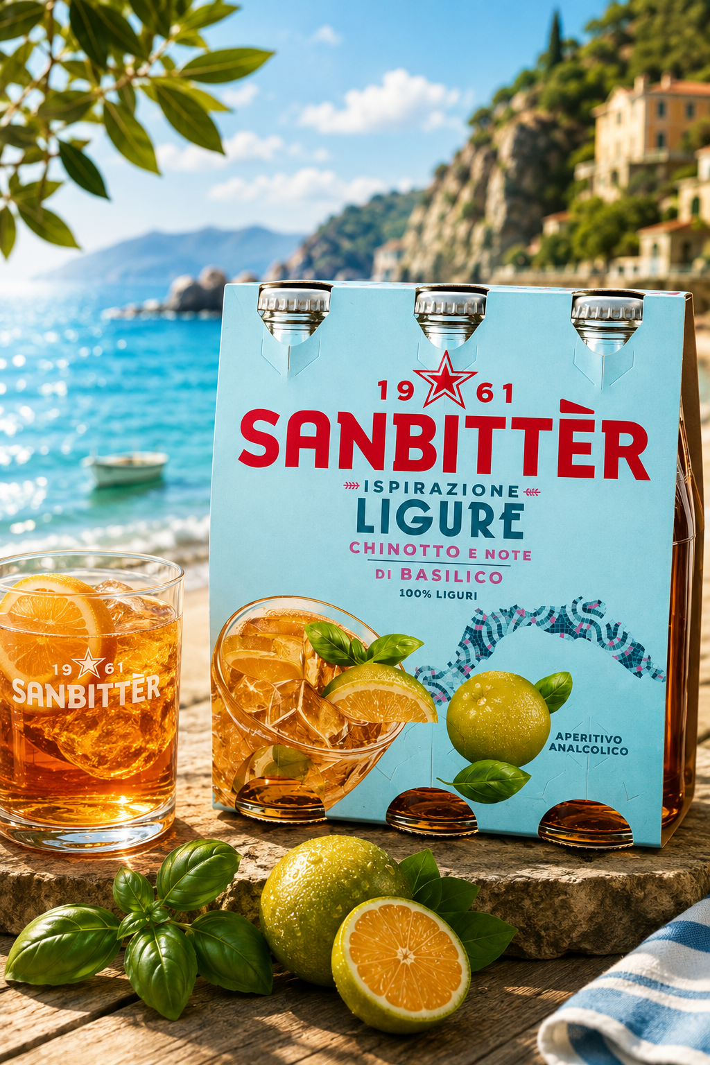 Likör, Limon, Orangenlikör, Kartonpackung, Gläser