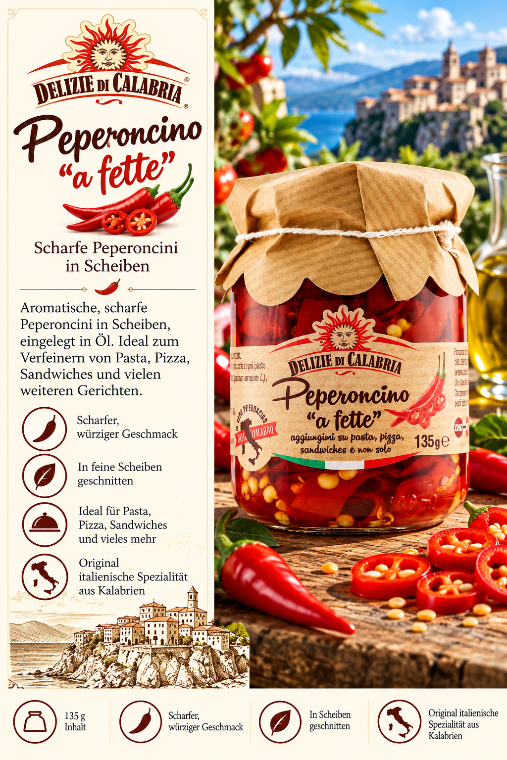 peperoni, gläser, tomate, chilischoten, italienische spezialität