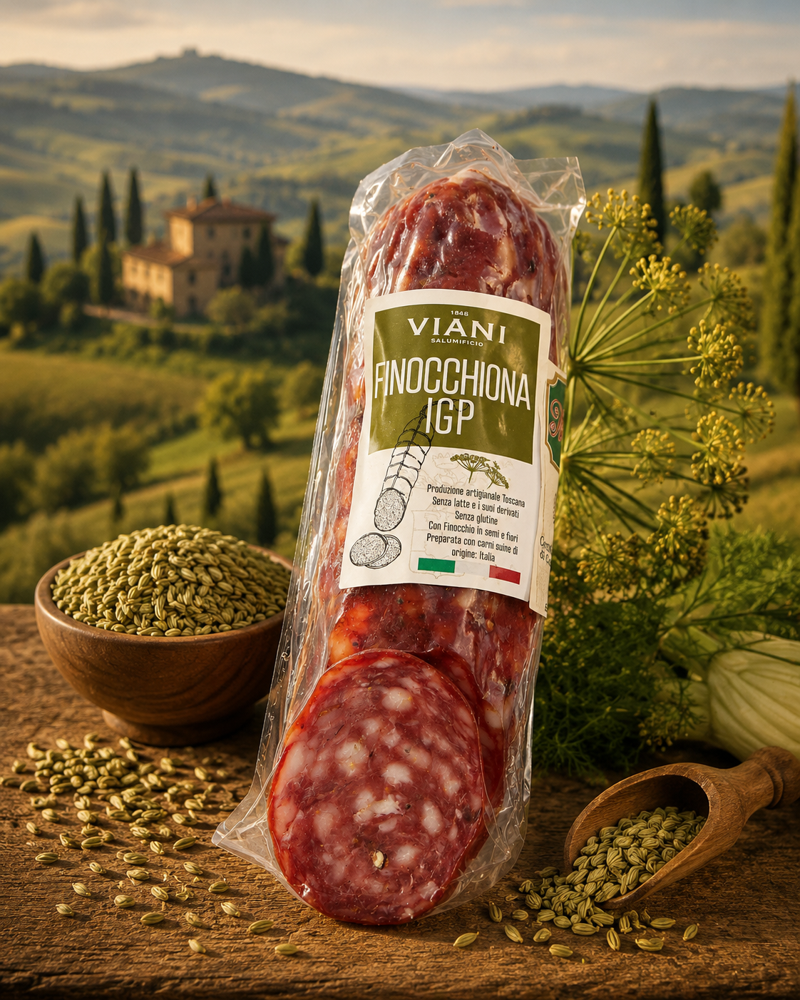 Salami, Vetko, IGP, Italienisch, Wurstware