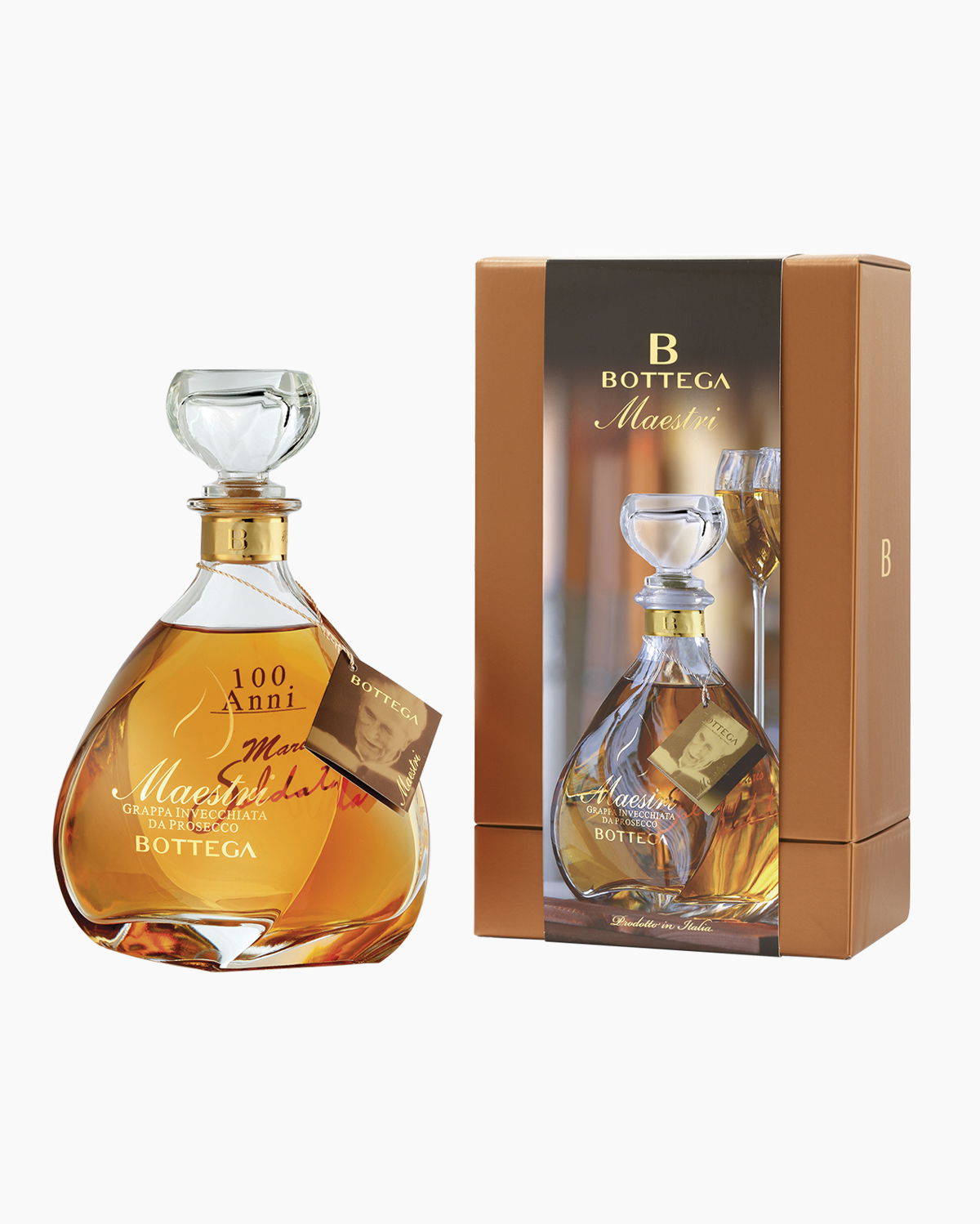 Maestri Grappa Invecchiata 38% 0,7l | Bottega
