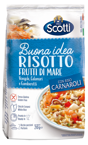 Risotto Frutti di Mare mit Meeresfrüchten 210g | Scotti