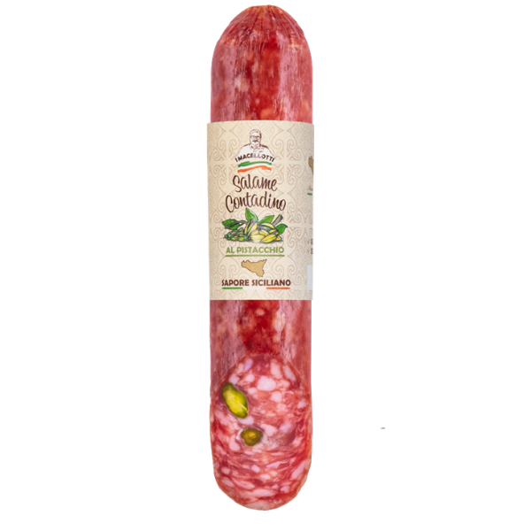 Salame, Salami, Wurst, Rohwurst, Pistazien