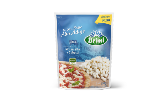Mozzarella gewürfelt a cubetti 150g | Brimi