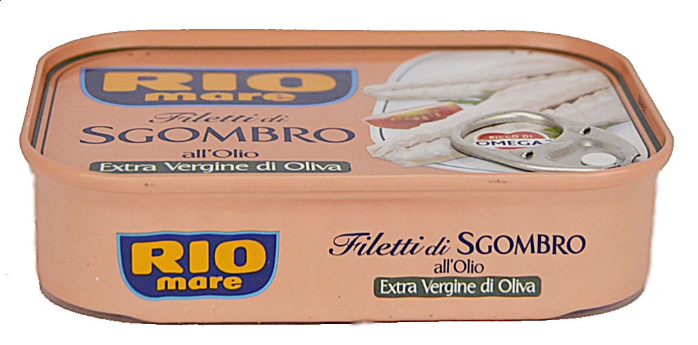 Filetti di Sgombro Makrelenfilet in Olivenoel 125g/Rio Mare