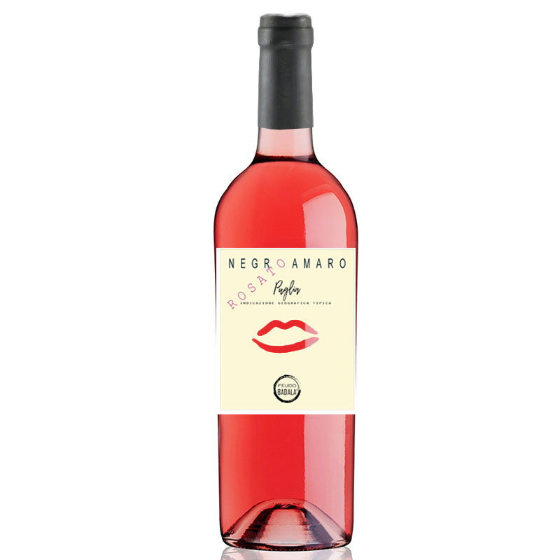 Negroamaro Rosato Puglia IGT Feudo Badala´ 0,75l 12% - 2022 | San Rocco