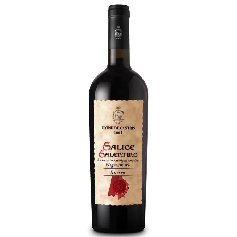 50° Vendemmia Salice Salento DOC Riserva 0.75l 13,5% - 2020 | Leone de Castris