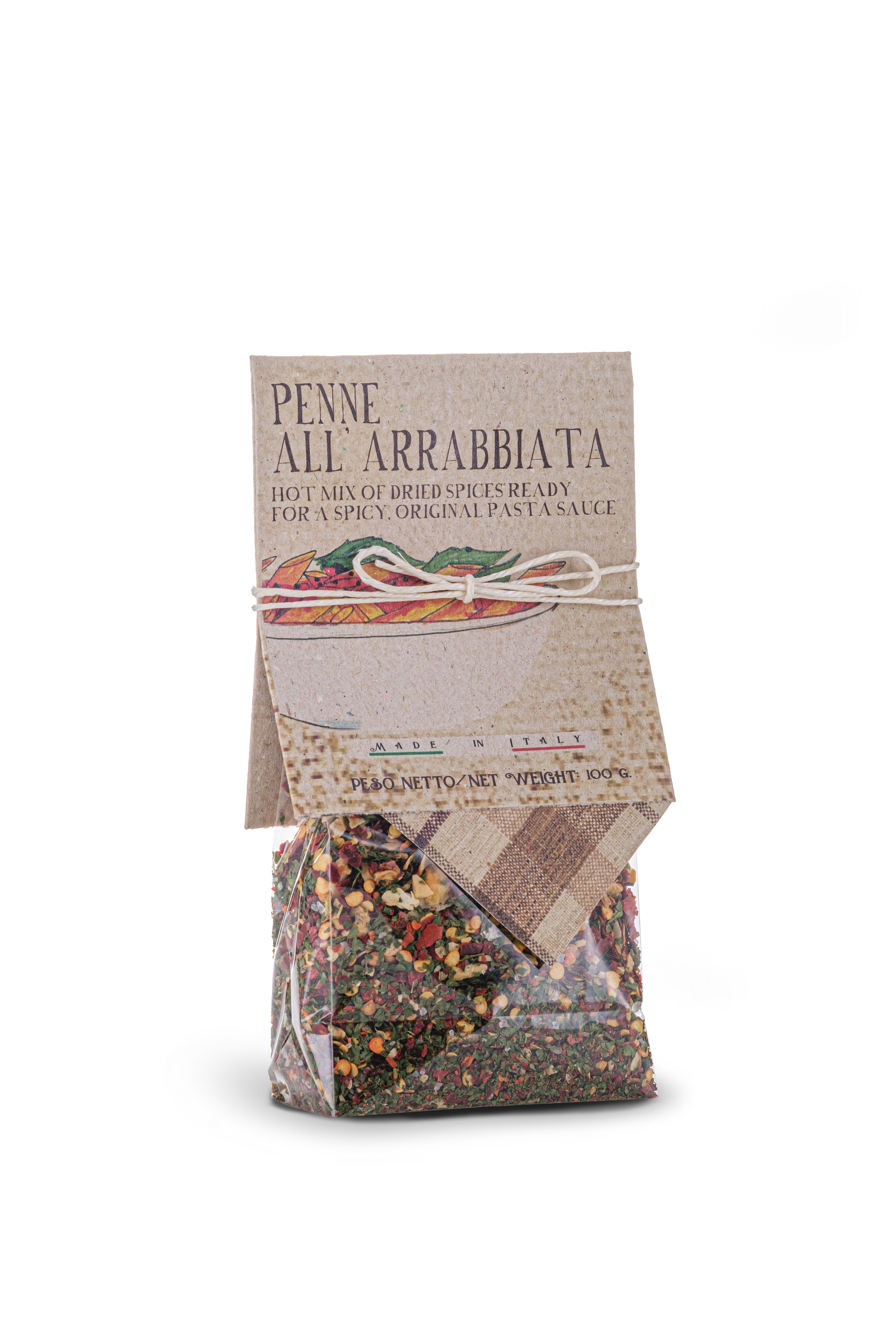 Gewürz für Penne all´Arrabbiata Beutel 100g /Artigiani dei Sapori