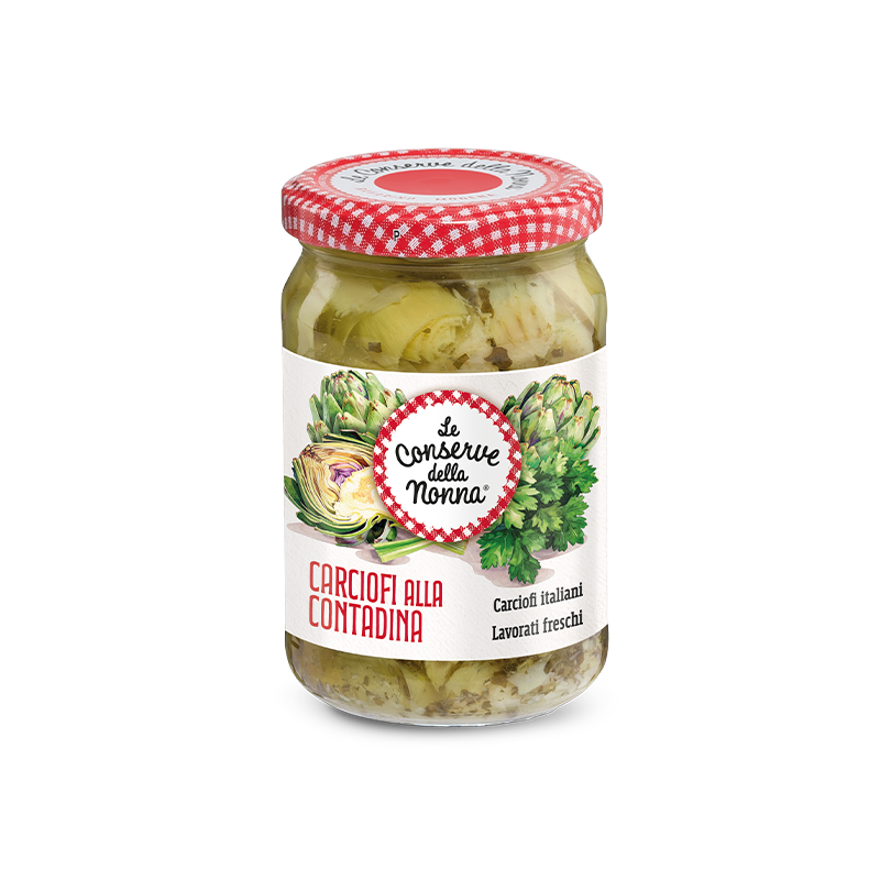 Artischocken alla Contadina geschnitten 270g/Le Conserve della Nonna
