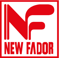 logo, new fador, rot, grafik, marke