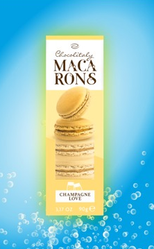 Macarons  Champagne Love 90g | Chocolitaly