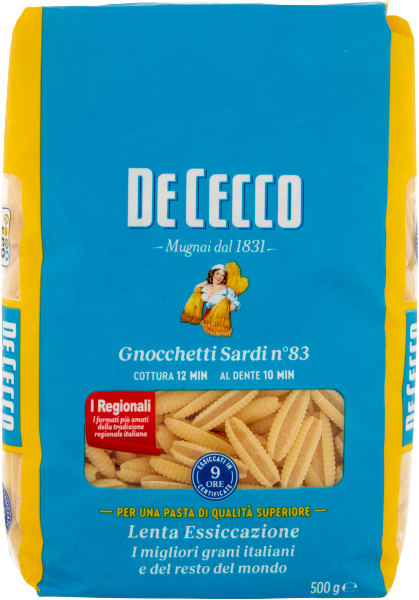 Gnocchetti sardi Nr.83 500g | De Cecco
