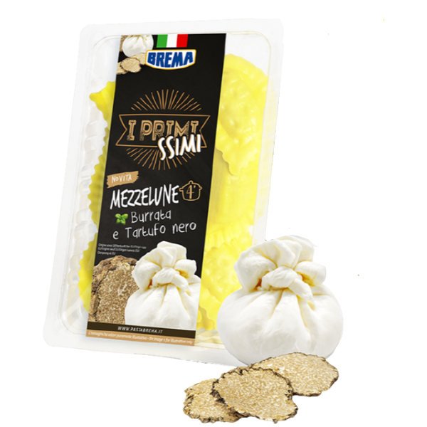 Brema Mezzelune mit Trüffel und Burrata 500g/Brema  