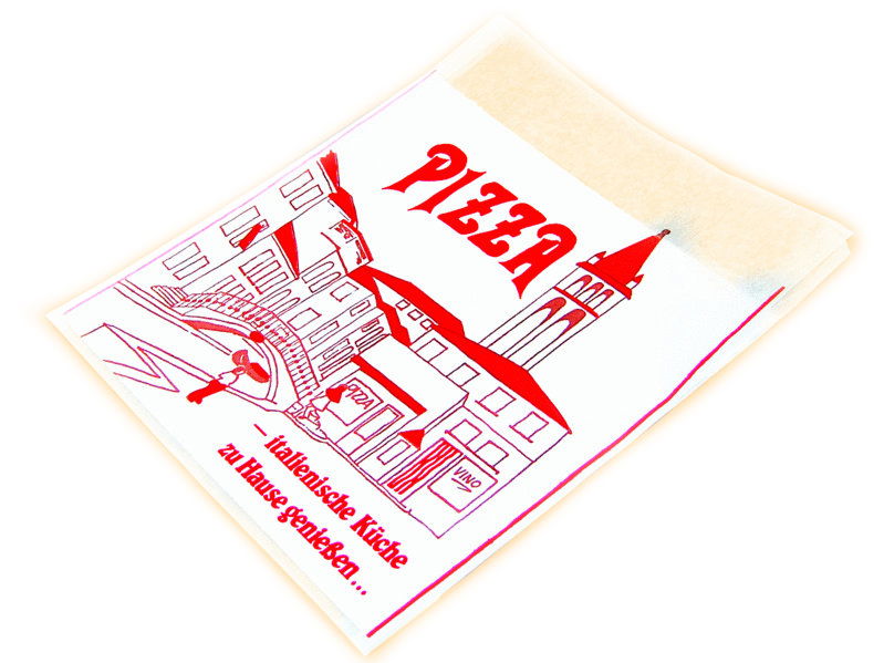 Pizzataschen 30x30cm 100 Stück