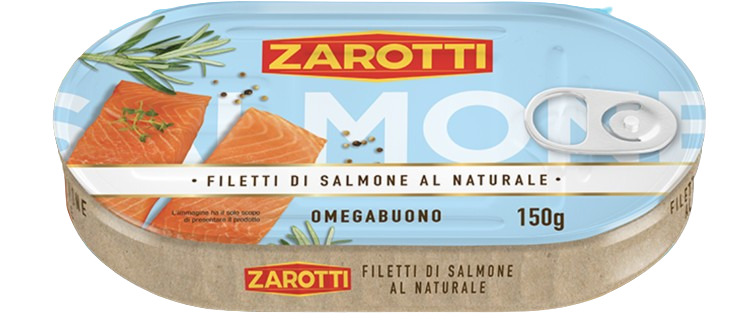 Filetti di Salmone Lachsfilets natur reich an Omega3 100g | Zarotti