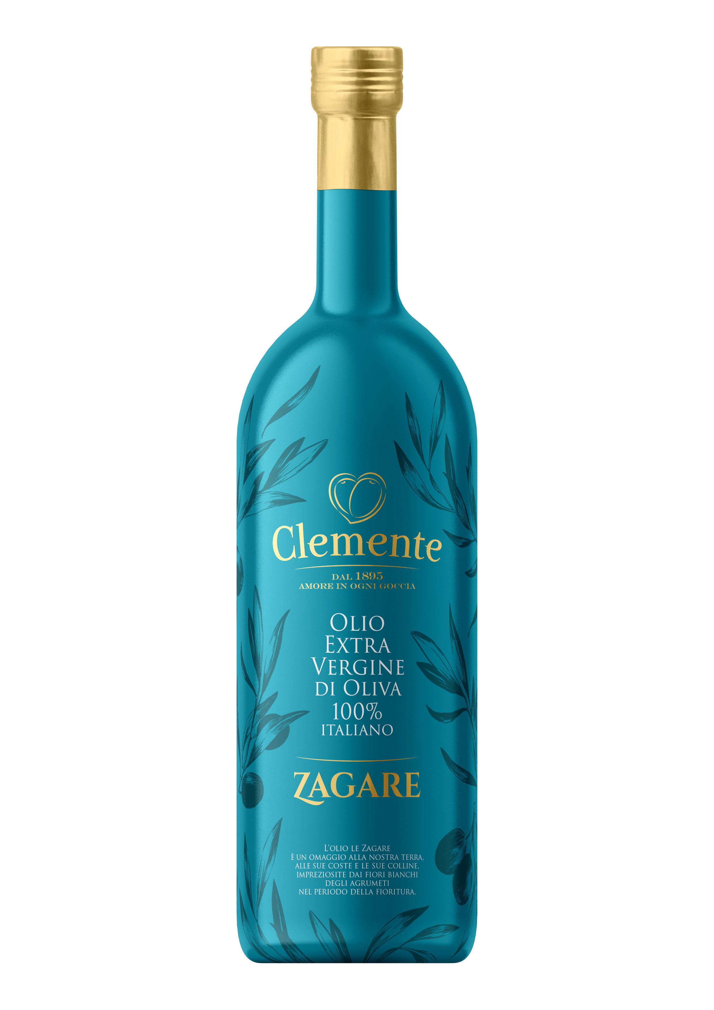 Olio Extra Vergine di oliva 100% Italienisch  Zagare 0,5Liter /Clemente