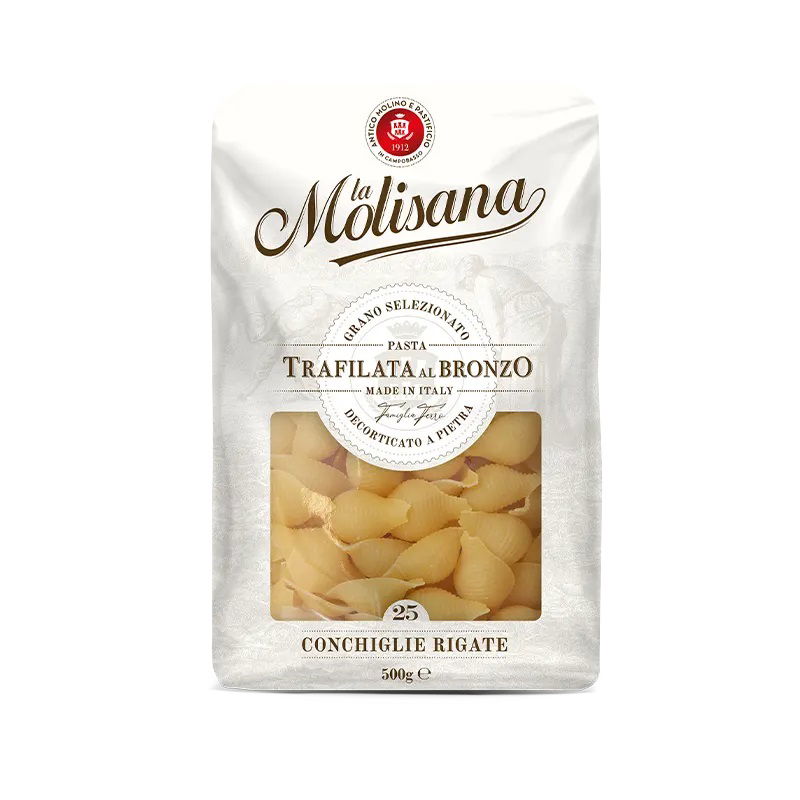 Conchiglie Rigate 100% Italienisch  Nr. 25 500g | La Molisana