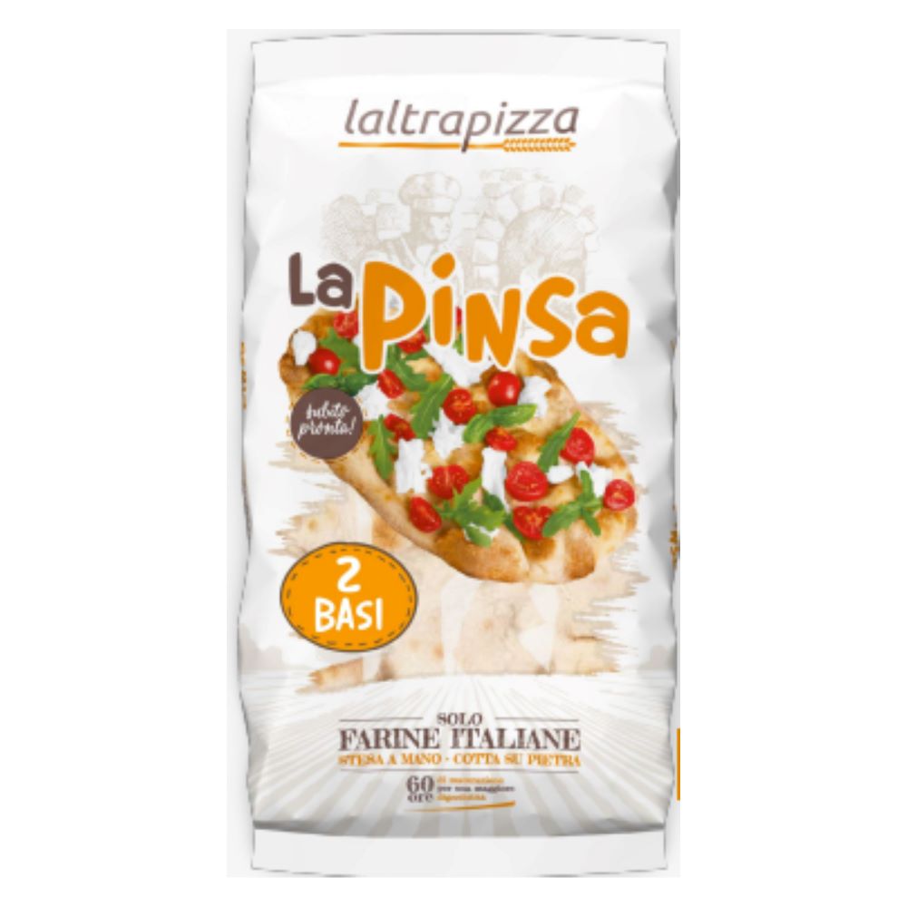 Pinsa 250g x 2  | Mediterranea Laltrapizza