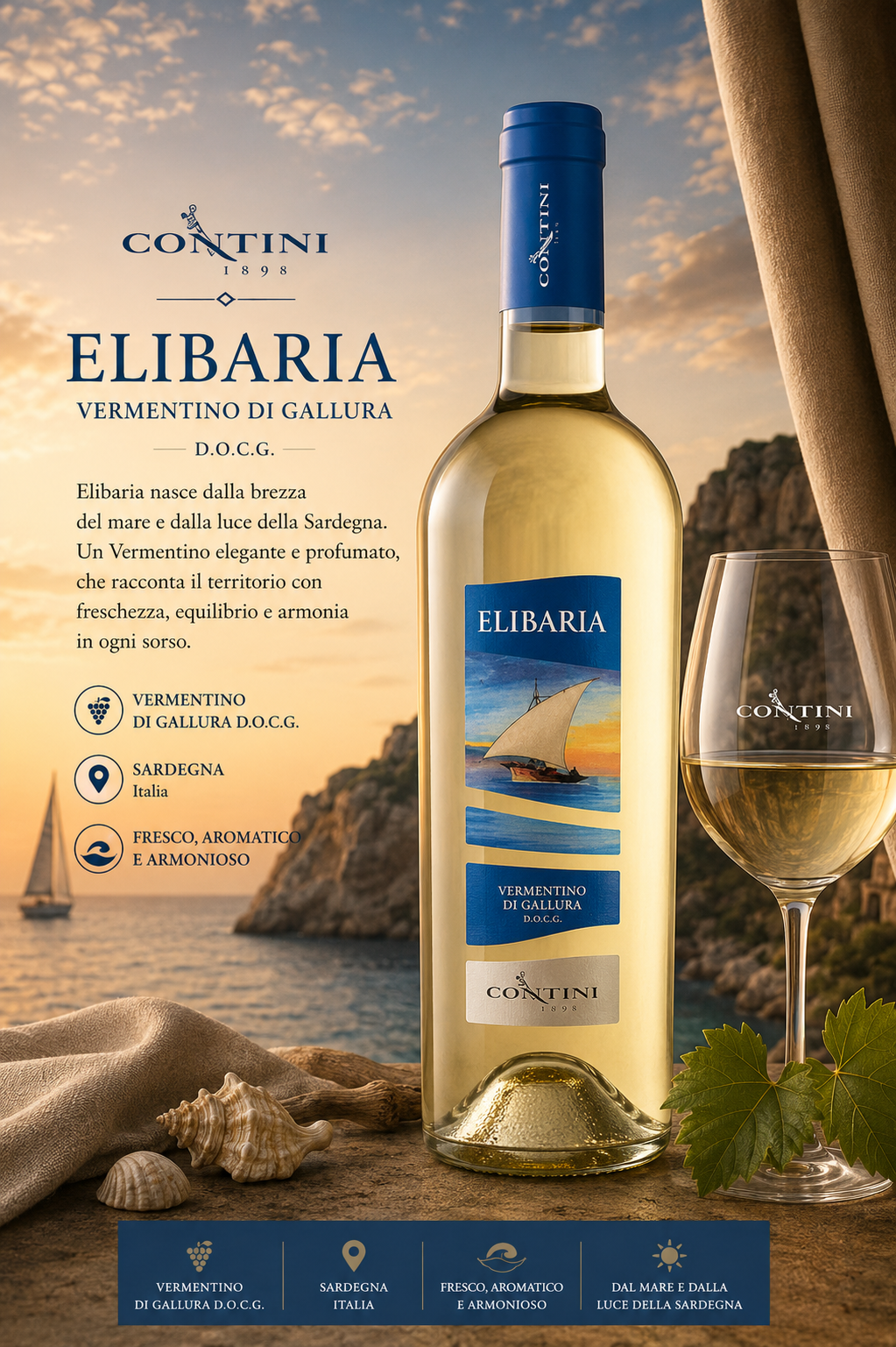 Vermentino, Elibaria?, Wein, Weißwein, Sardegna