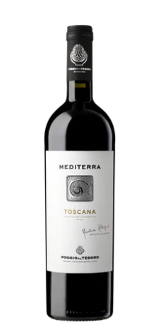 Mediterra Toscano rosso 0,75l 14% - 2021 | Poggio al Tesoro