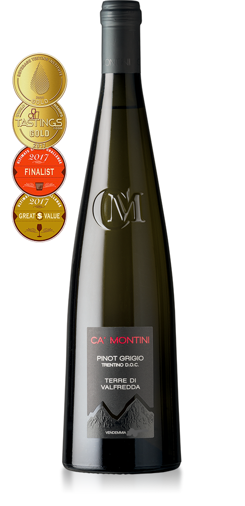 Pinot Grigio Trentino DOC Ca Montini Terre di Valferedda 0,75l 12,5% - 2023 | Enoitalia