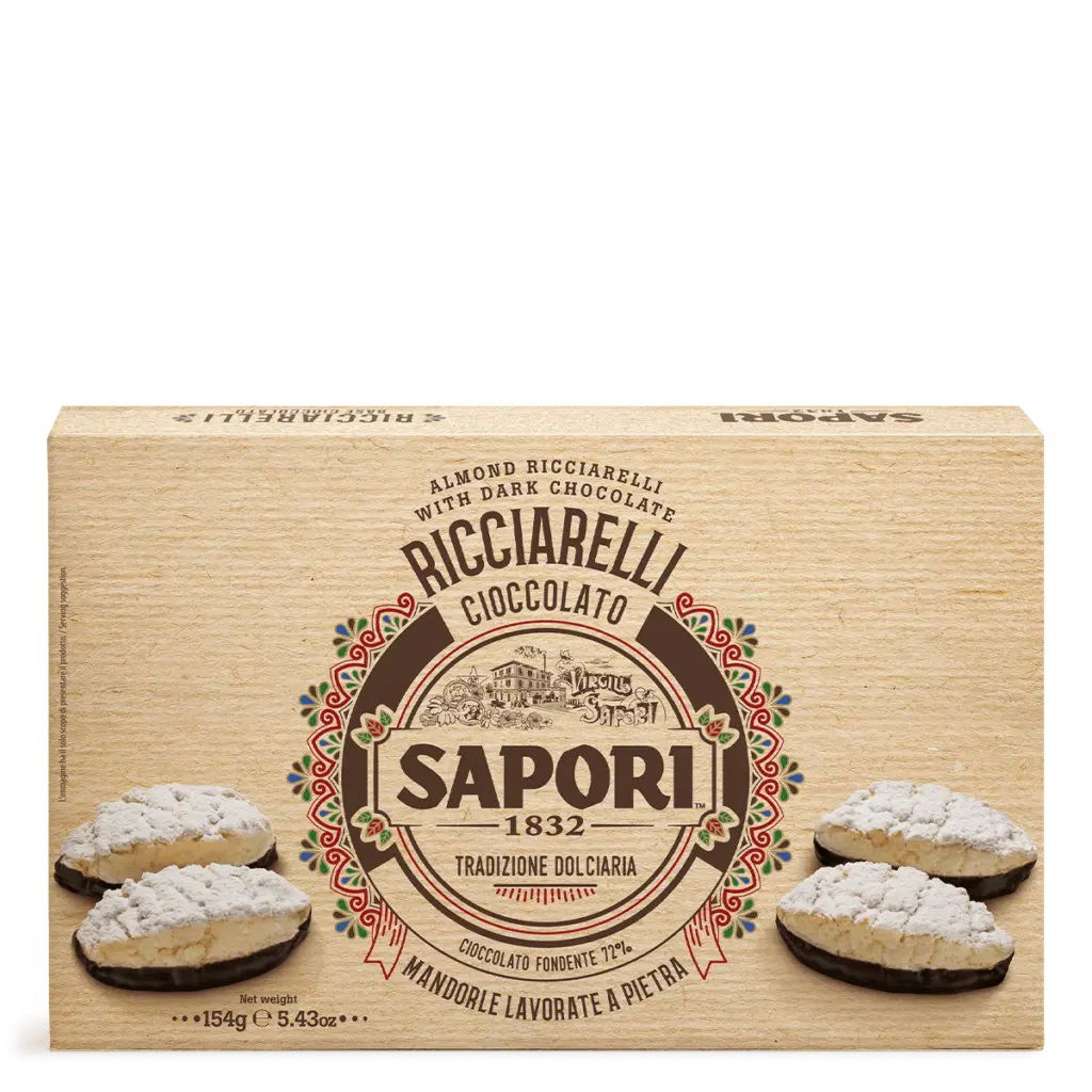 Ricciarelli Mandelgebäck mit Schokolade 154g / Sapori