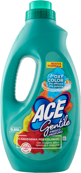 ACE Candeggina Bleichmittel Piú Gentile für Bunte Wäsche 950ml | ACE