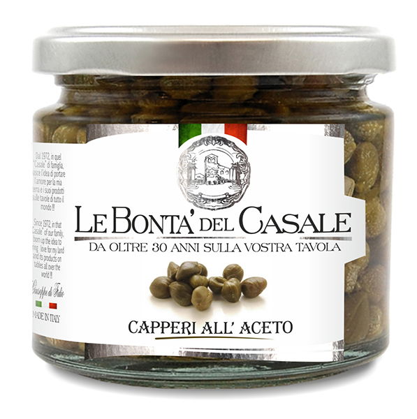 Capperi all'aceto 314ml | Le Bonta Del Casale