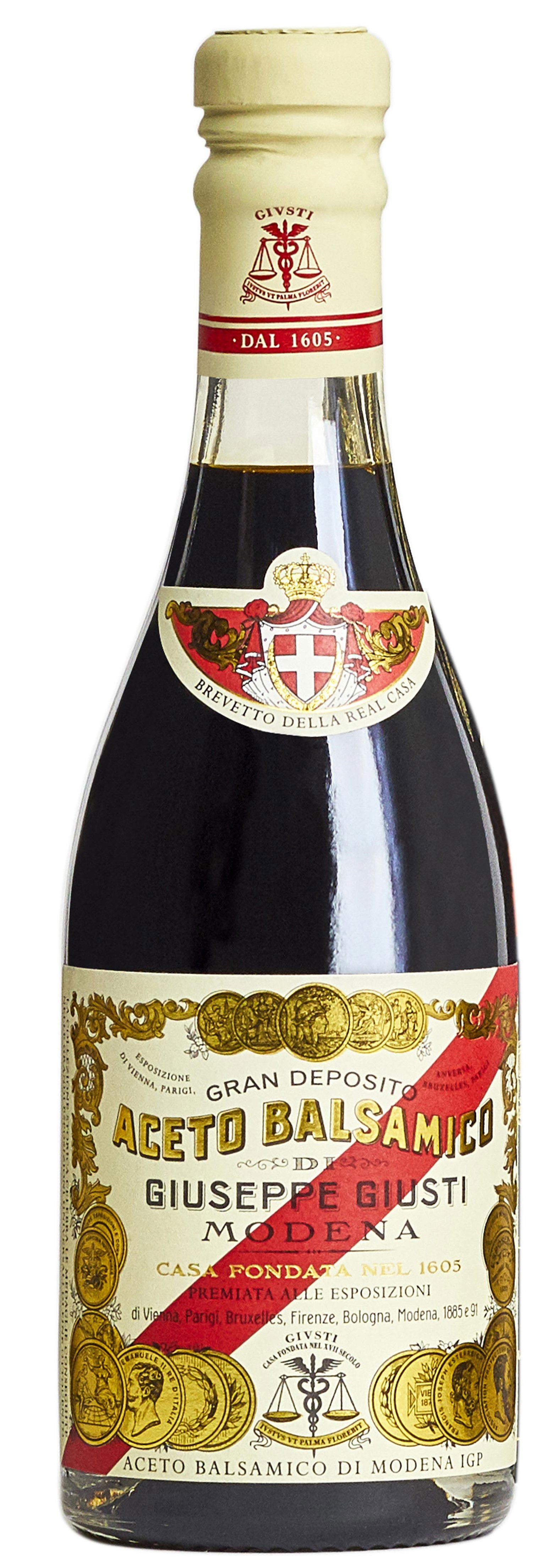 Aceto Balsamico Essig aus Modena IGP 5 Goldmedaillen Champagnotta 250ml | Giusti
