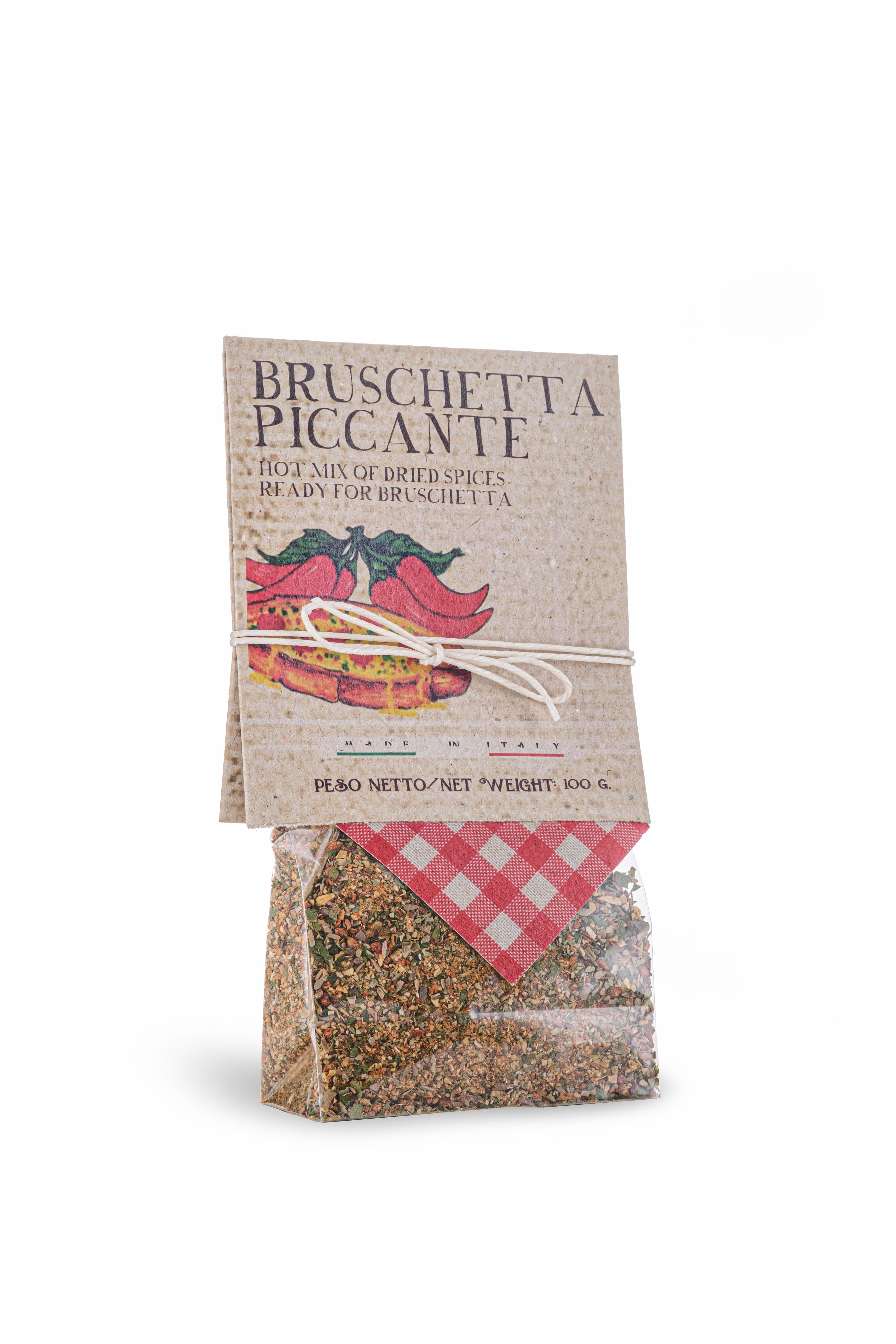 Bruschetta Piccante Gewürz Beutel 100g /Artigiani dei Sapori