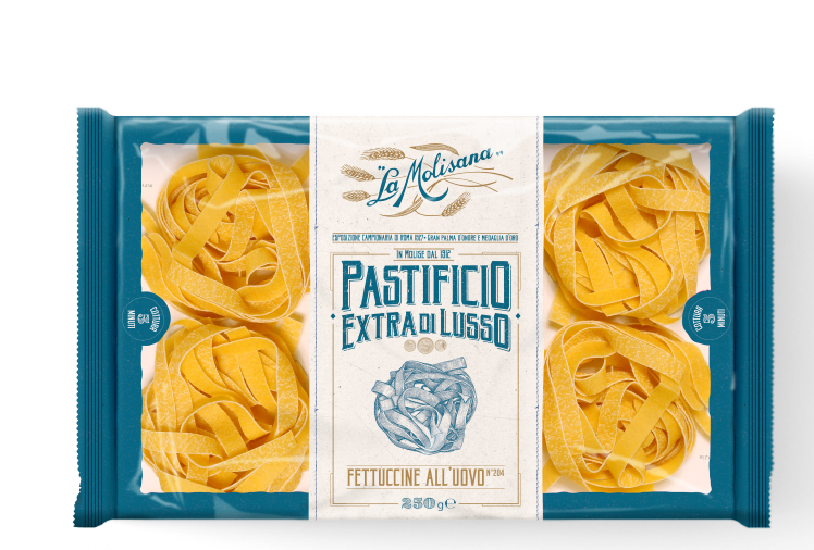 Extra di Lusso Fettuccine all Uovo Nr.204 250g | La Molisana