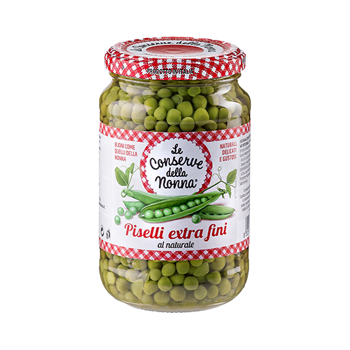 Piselli Erbsen extra fini al naturale 230g | Le Conserve della Nonna