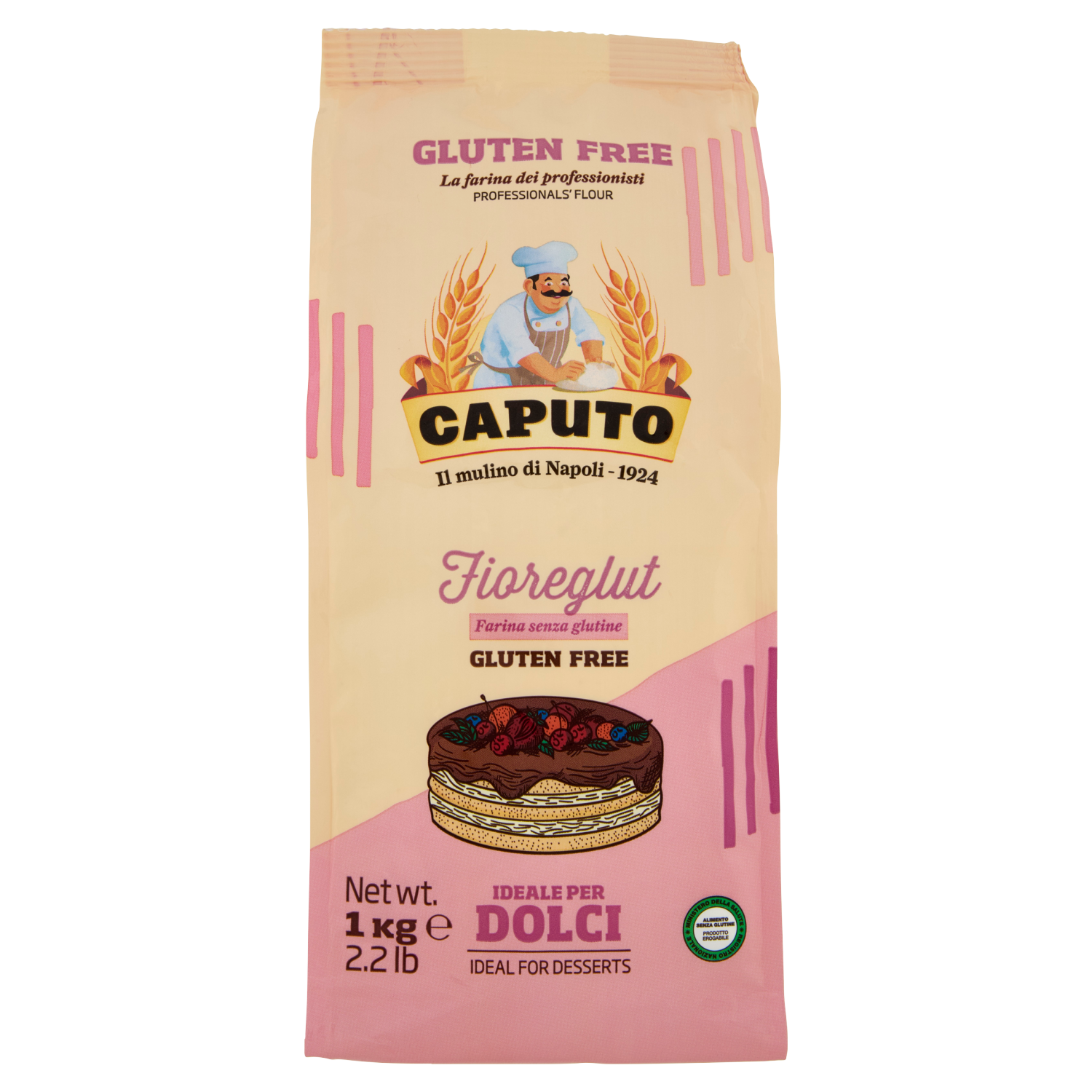Mehl Caputo Fioreglut per Dolci- glutenfrei - 1kg | Caputo